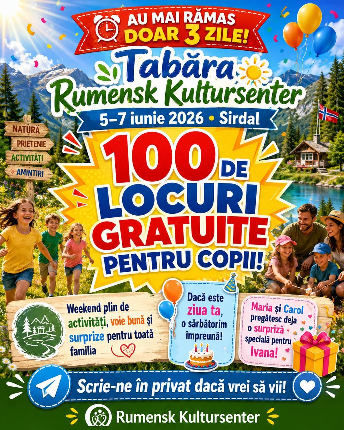Tabara 5-7 iunie