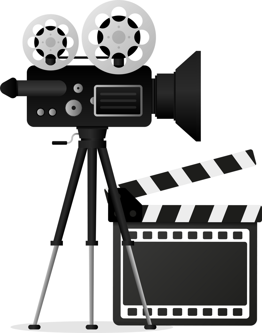 Movie projector, Retro cinema. Cinematography festival. Movi